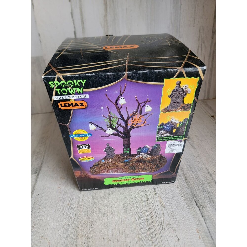 Spooky town lemax‎ Cemetery Capers Halloween Village accessory